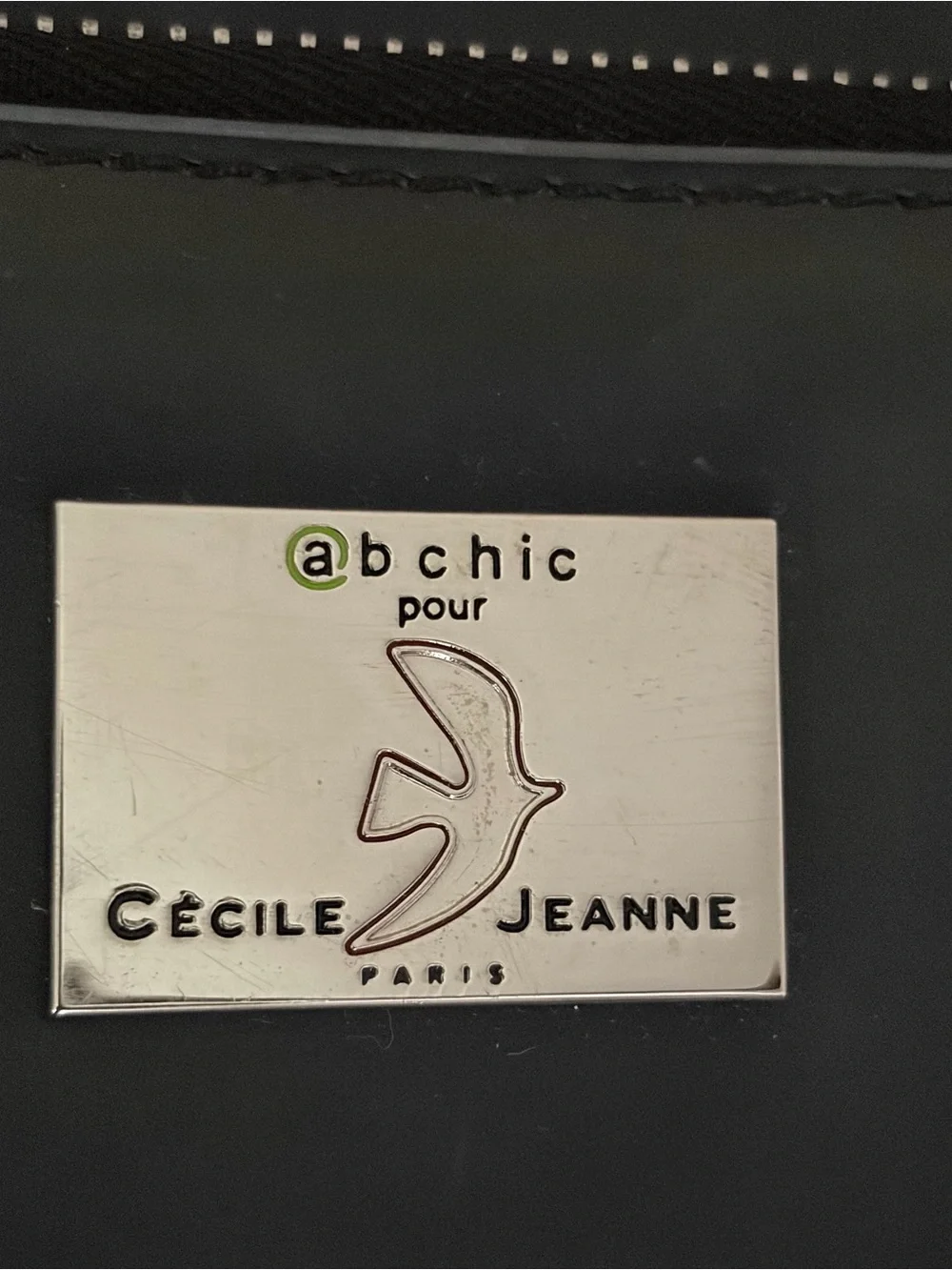 Vintage @bchic x Cécile et Jeanne laptop bag